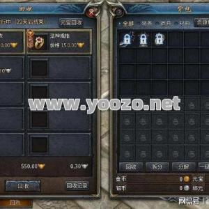 传奇SF经典模式中有没有可以自定义外观的功能？