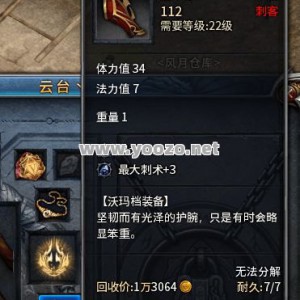 传奇永恒刺客装备搭配如何提高输出和生存能力？